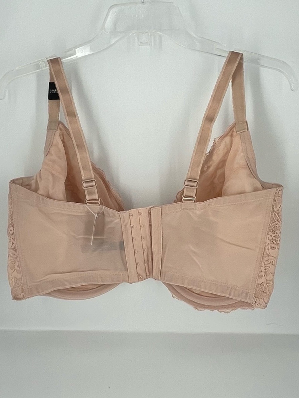torrid Lace Underwire Unlined Full Coverage Bra in nude 40H NWT - Picture 3 of 6